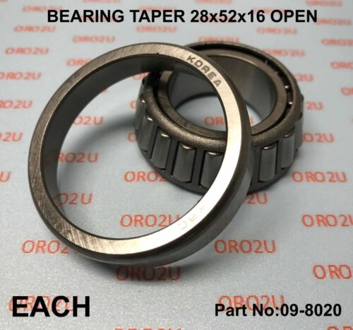 BEARING TAPER 28x52x16 OPEN, 320/28XJ. 93332-00068, HI-CAP320/28JR, 99-3513 BEA147