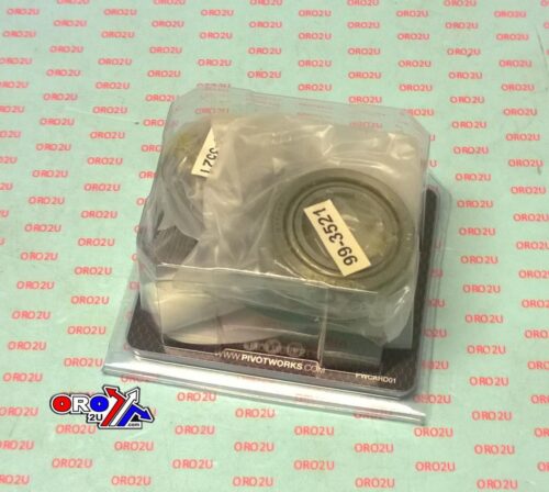 STEERING BEARING KIT RMZ RMX, PIVOT WORKS PWSSK-S12-000, Suzuki RMX450 17-19, RMZ250 13-20, RMZ450 13-20