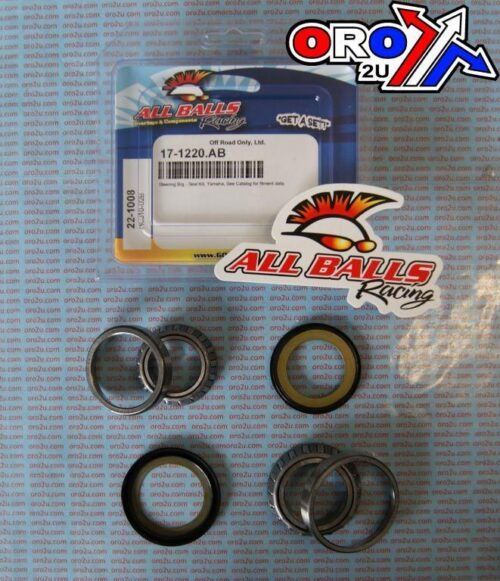 STEERING BEARING KIT 73-22 YAMAHA, ALLBALLS 22-1008