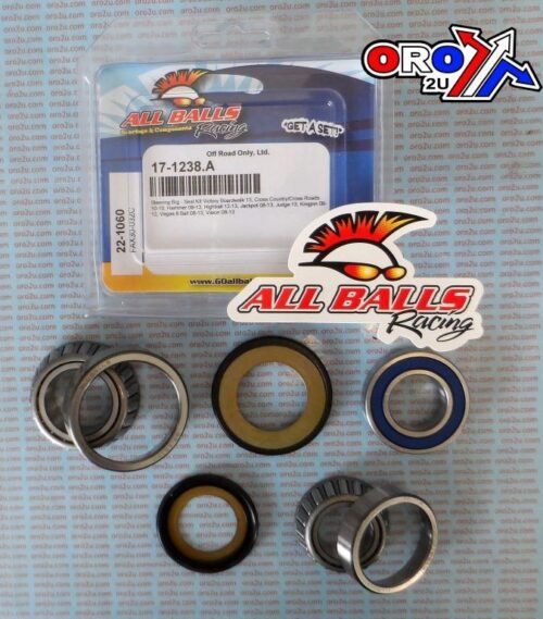 STEERING BEARING KIT ALLBALLS, ALLBALLS 22-1060 INDIAN