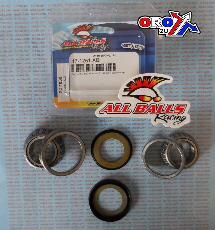STEERING BEARING KIT ALLBALLS, ALLBALLS 22-1030 HONDA - Image 3