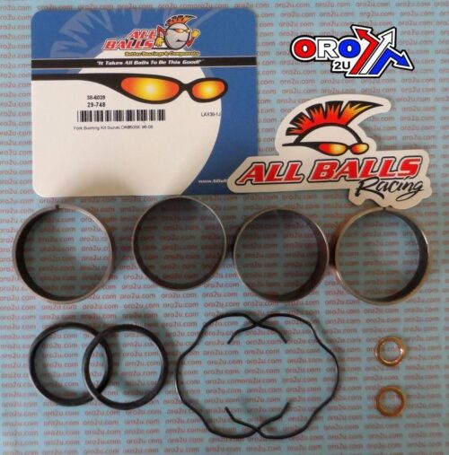 FORK BUSHING KIT 95-22 KAW VN1600/SUZ DR/YAM TDM/VMX/XJR, ALLBALLS 38-6039 ROAD