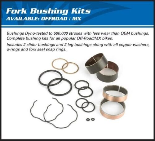 FORK BUSHING KIT 99-06 HON CBR600F4, ALLBALLS 38-6102 ROAD
