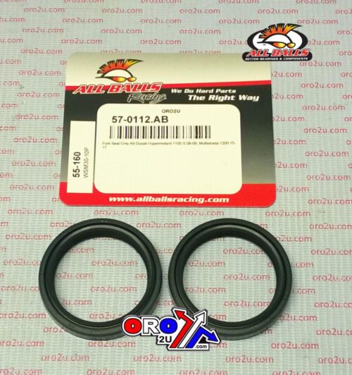 FORK OIL SEAL SET ALLBALLS, ALLBALLS 55-160