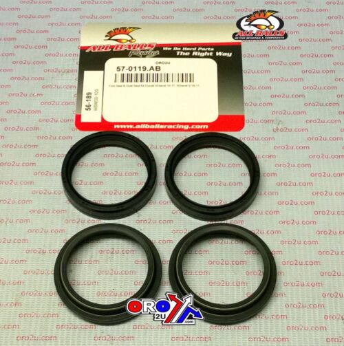 SEAL WIPER SET ALLBALLS, ALLBALLS 56-189 FORK SEAL KIT
