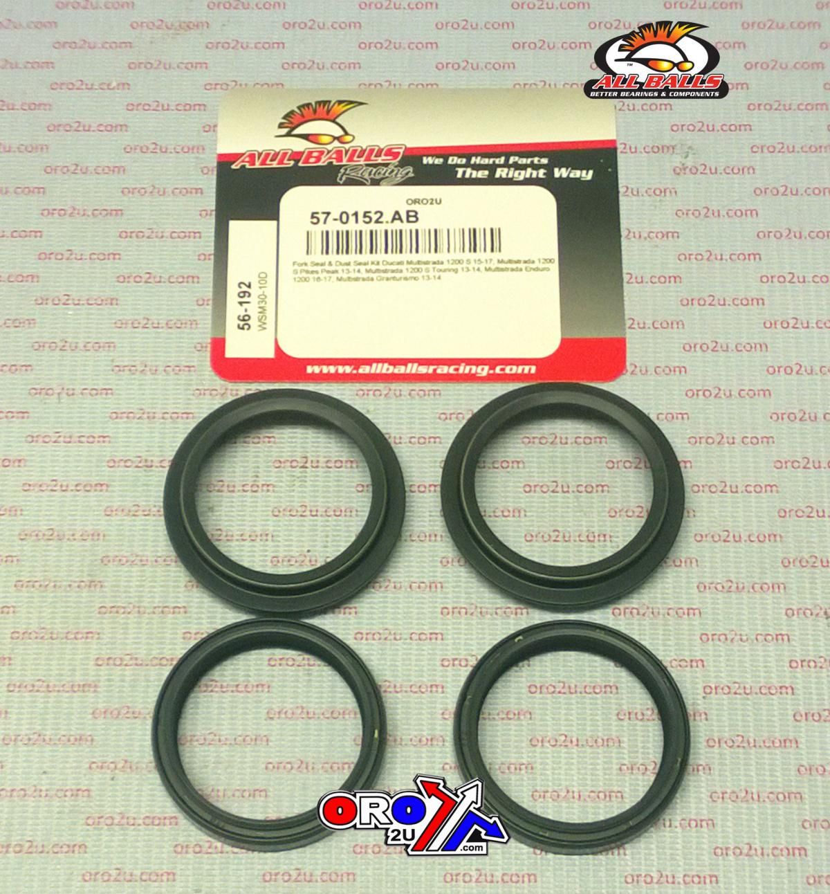 SEAL WIPER SET ALLBALLS, ALLBALLS 56-192 FORK SEAL KIT