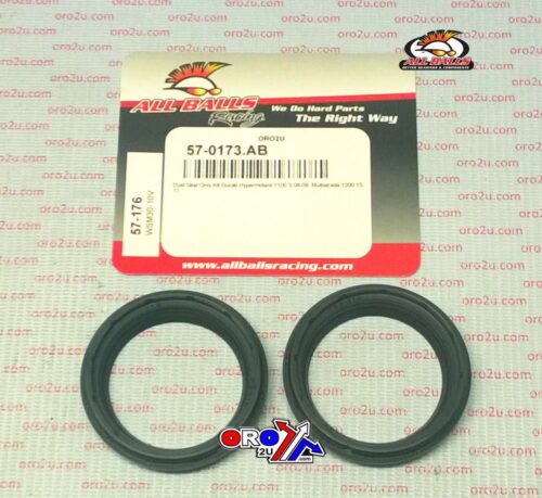 FORK DUST SEAL SET ALLBALLS, ALLBALLS 57-176 DUST SEAL KIT