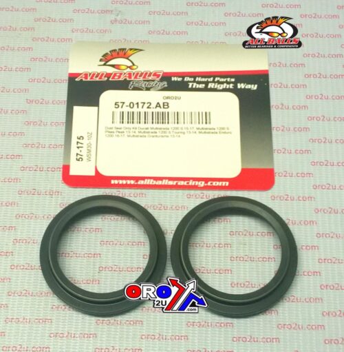 FORK DUST SEAL SET ALLBALLS, ALLBALLS 57-175 DUST SEAL KIT