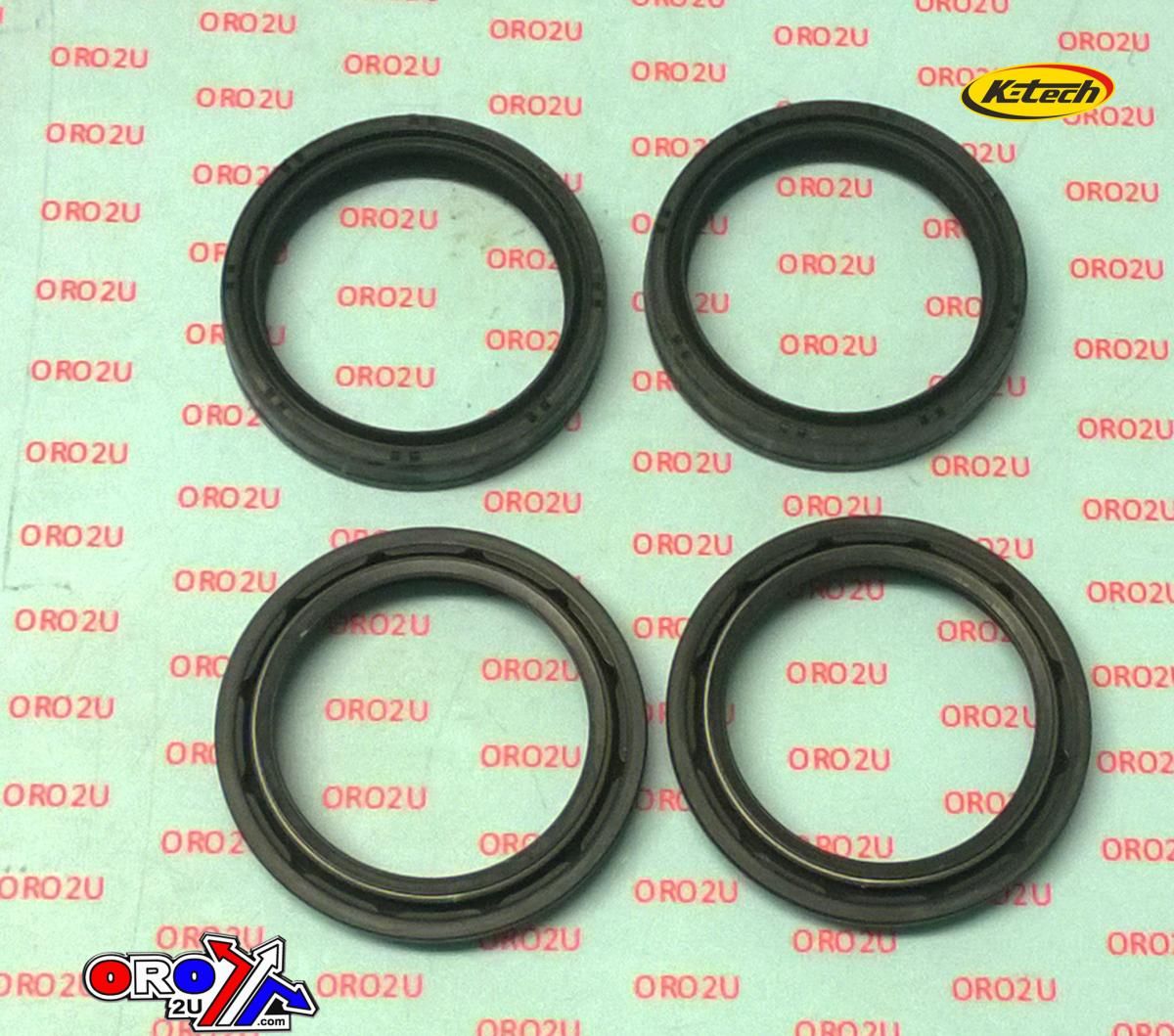 SEAL & WIPER SET 47x58mm, K-TECH FSK-031 FORK SEAL KIT, NOK OE FITMENT - Image 2