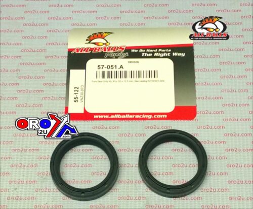 FORK OIL SEAL SET ALLBALLS, ALLBALLS 55-122 43x55x10.5