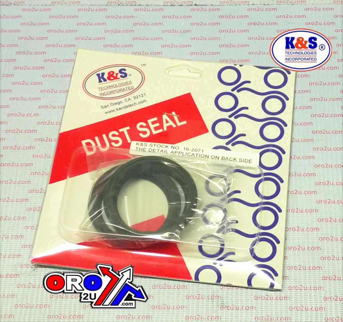 FORK DUST SEAL SET 48mm WP, K&S 16-2071