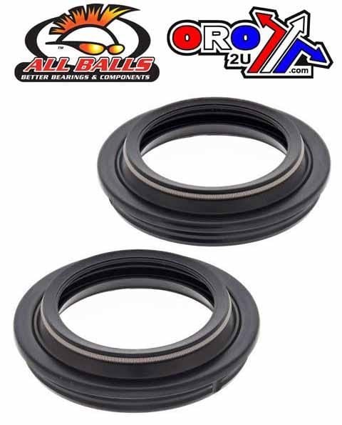FORK DUST SEAL SET ALLBALLS, ALLBALLS 57-109 DUST SEAL KIT 37MM