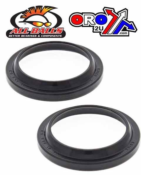 FORK DUST SEAL SET ALLBALLS, ALLBALLS 57-118 DUST SEAL KIT 41MM