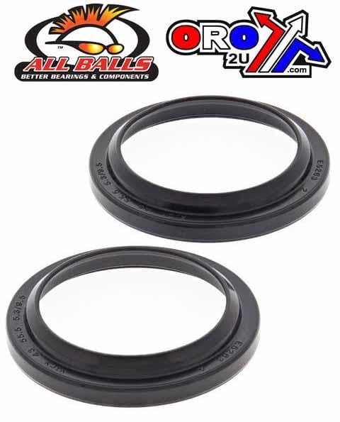 FORK DUST SEAL SET ALLBALLS, ALLBALLS 57-117 DUST SEAL KIT 43MM