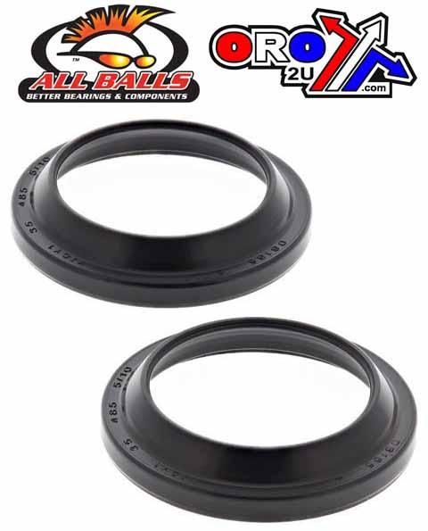 FORK DUST SEAL SET ALLBALLS, ALLBALLS 57-121 DUST SEAL KIT 35MM