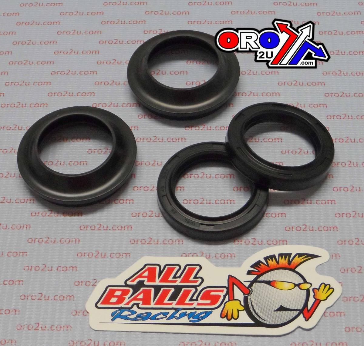 SEAL WIPER SET ALLBALLS, ALLBALLS 56-178 FORK SEAL KIT - Image 3