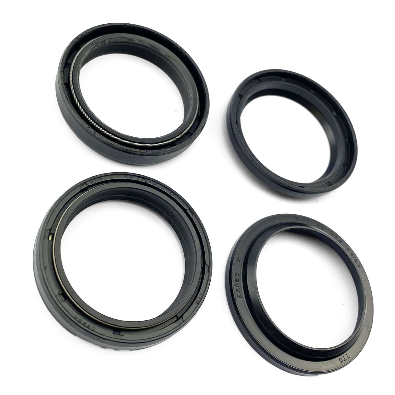 SEAL WIPER SET 88-06 KAWASAKI KDX 200 220 KX 125 250 500 SUZUKI RM 125 250 TRIUMPH TIGER 900 56-138 - Image 2