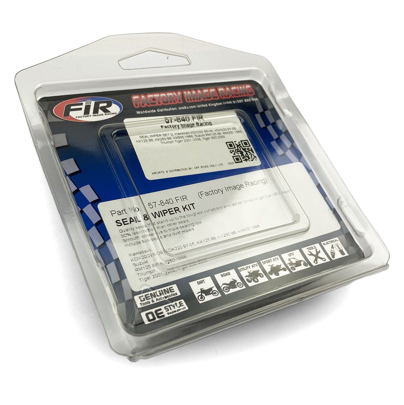 SEAL WIPER SET 88-06 KAWASAKI KDX 200 220 KX 125 250 500 SUZUKI RM 125 250 TRIUMPH TIGER 900 56-138 - Image 4