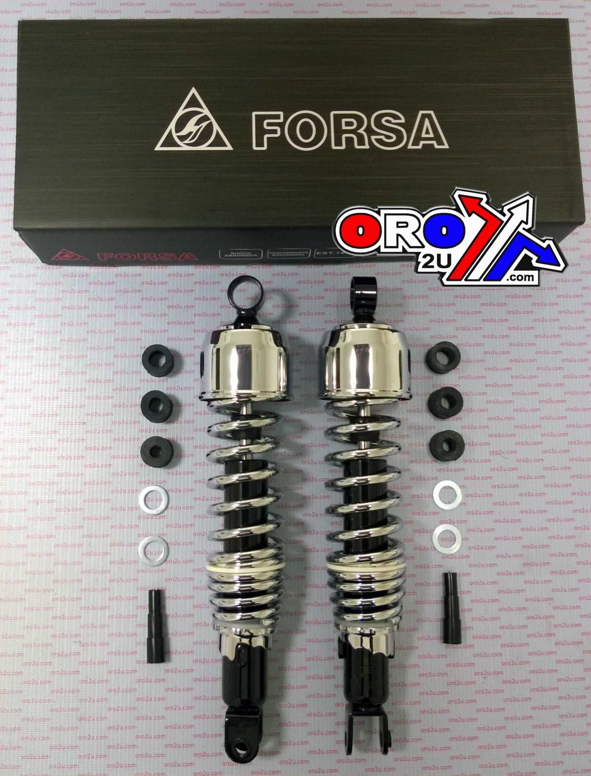 SHOCK ABSORBER FORSA 335, 2000040 BLACK/CHR/CHROME