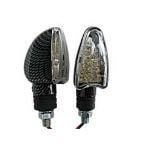 INDICATORS 22 LED WHITE LENS, CARBON LOOK CASE, 121409410