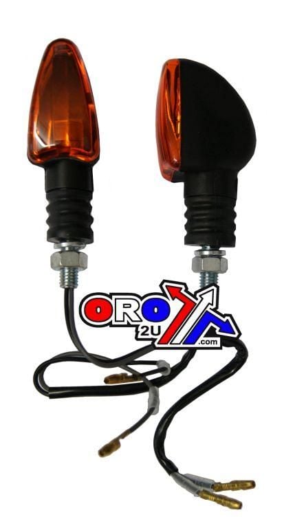 INDICATORS ORANGE LENS PAIR, 12v,23w Bulbs, 121408236