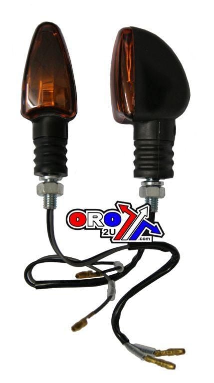 INDICATORS SMOKE LENS PAIR, 12v,23w Bulbs, 121408238