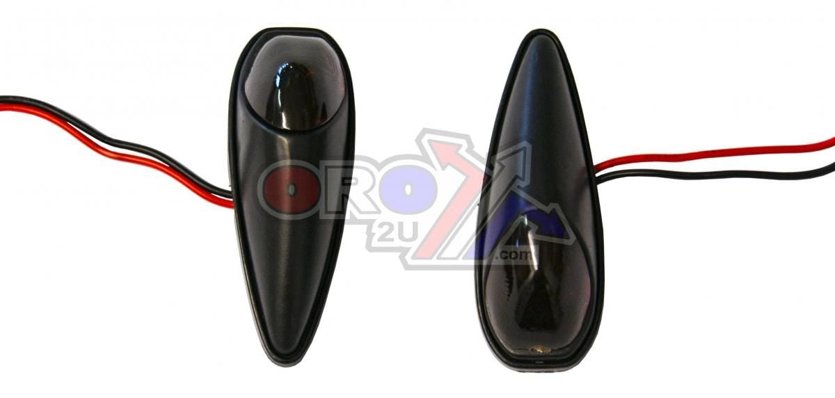 INDICATORS SMOKE LENS PAIR, JAGUAR BLACK LOOK CASE, 121406776 - Image 2