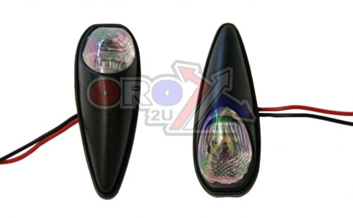 INDICATORS WHITE LENS PAIR, JAGUAR BLACK LOOK CASE, 121408390