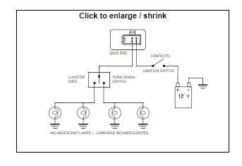FLASHER RELAY UNIT DZE DES 890, 00890-04, 38301-MG9-672 / 38301-MBW-D21 / 27002-1063 / 27002-0006 / 27002-1097 / 27002-1092 / 27002-1101 4MY-