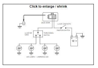 FLASHER RELAY UNIT DZE DES 9354 09354-04, UNIVERSAL LED JAPANESE FITTING