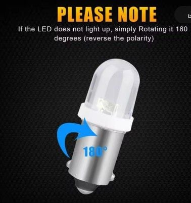 10Pcs LIGHT BULB 12V 4W BA9S P233 T11 3030 1SMD LED T4W - Image 2