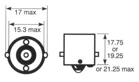 LIGHT BULB 6V 10W BA15S