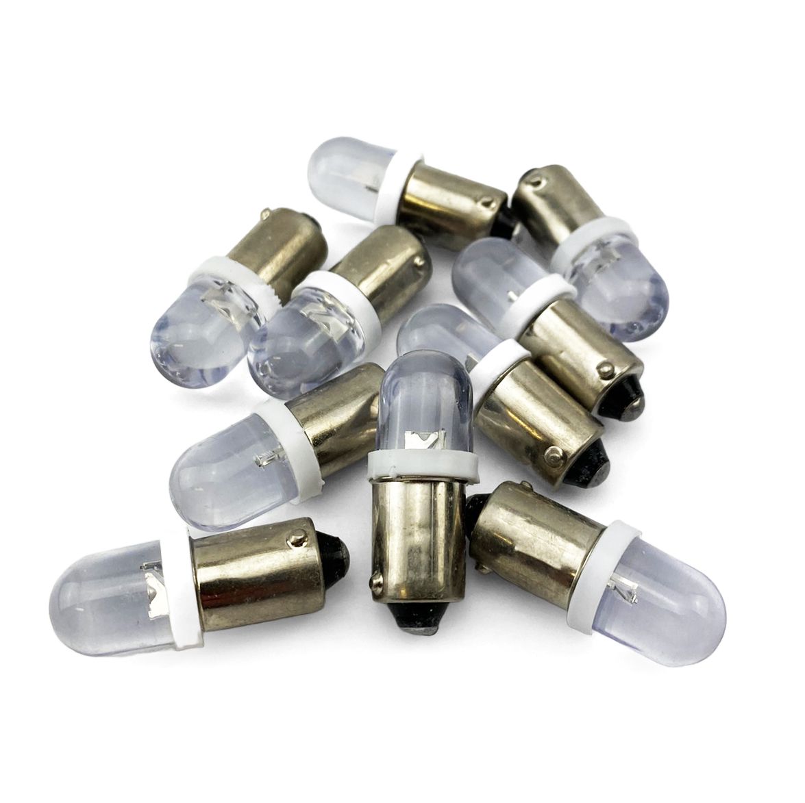 10Pcs LIGHT BULB 12V 4W BA9S P233 T11 3030 1SMD LED T4W - Image 5