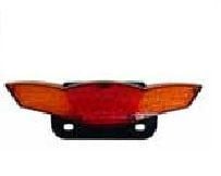 LED REAR LIGHT WITH BLINKERS, INC. NUMBER PLATE BRACKET, 121411147