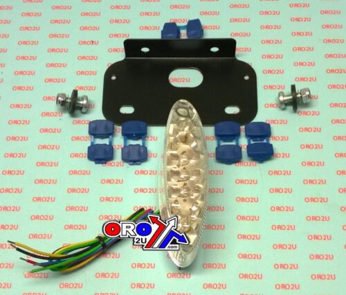 LED REAR LIGHT WITH BLINKERS, INC. NUMBER PLATE BRACKET, 121411369