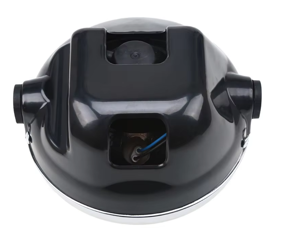 7'' HEADLIGHT LAMP PHARE MOTO 2002-2013 YAMAHA YBR125 UNIVERSAL HONDA YAMAHA SUZUKI - Image 2