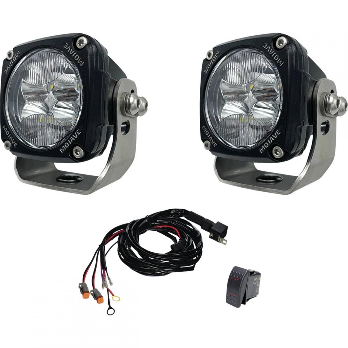 TIGER LIGHTS - DUAL LED SPOT LIGHT KIT 3" 12/24V MOJAVE TLM3-KIT - Image 2