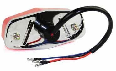 TAILLIGHT 12V BULB UNIVERSAL RED REAR LAMP LUCAS 564 BRITISH STYLE - Image 2