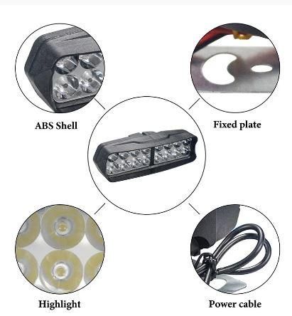 165mm LONG LED SPOT LIGHT 16 LED EACH - Image 2