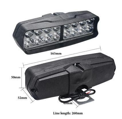 165mm LONG LED SPOT LIGHT 16 LED EACH