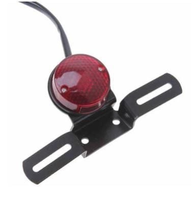 TAIL LIGHT RED LED Universal ROUND - Image 3
