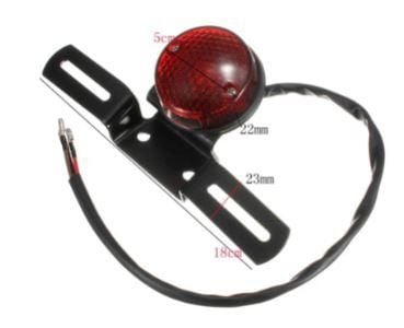 TAIL LIGHT RED LED Universal ROUND - Image 4