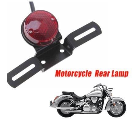 TAIL LIGHT RED LED Universal ROUND - Image 6