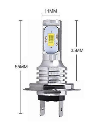 PACK OF 2 LED BULB 12V 8000LM H7 45/40W KTM HEADLIGHT 54611038012