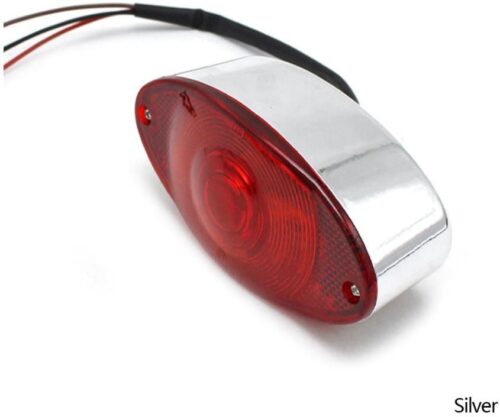 TAILLIGHT 12V CASE SILVER UNIVERSAL