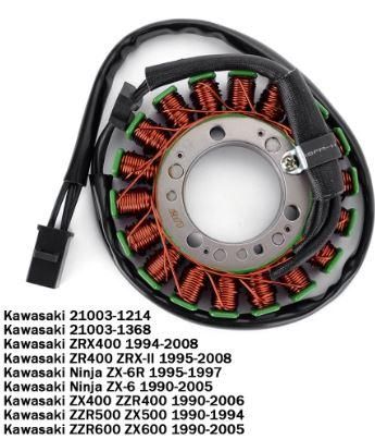 GENERATOR STATOR COIL MAGNETO, KAWASAKI 90-08 ZRX ZR ZX ZZR 400 600