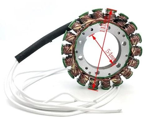 STATOR COIL KAWASAKI XV400 500 535 ZX-9R NINJA HONDA NX650 DOMINATOR 2GV-81410-20-00
