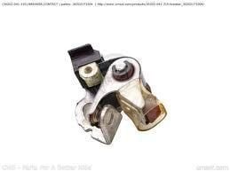 CONTACT POINTS 30202-041-315, K&S 08-0031, 30202-041-004, 30202-041-305, 30202-171-004, HONDA CT-70 (80-82), FL-250 (77-80)