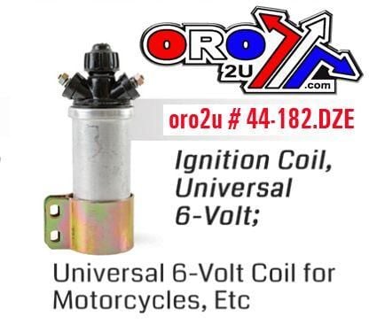 COIL IGNITION 6V UNIVERSAL DZE221, IMC0001, 556860