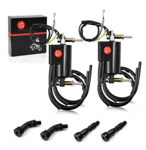 2PCS IGNITION COILS SUZUKI KAWASAKI HONDA 400 500 550 650 700 750 850 1000 1100